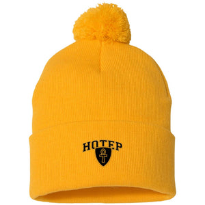 Hotep Pom Pom Knit Cap