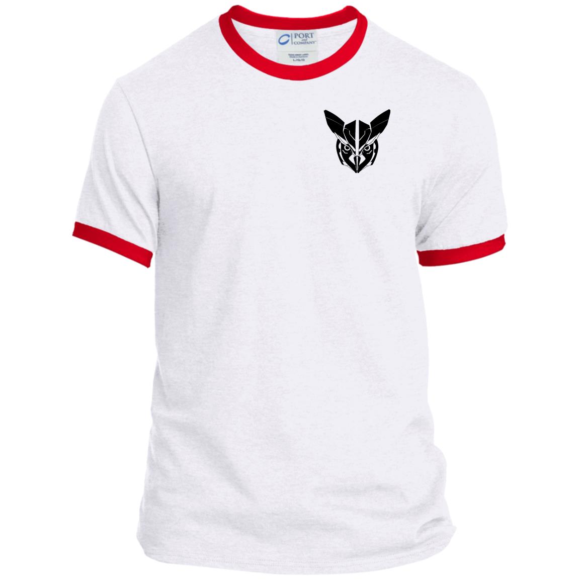 Owl Face Transformers Ringer Tee