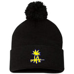 LCC L.A Pom Pom Knit Cap