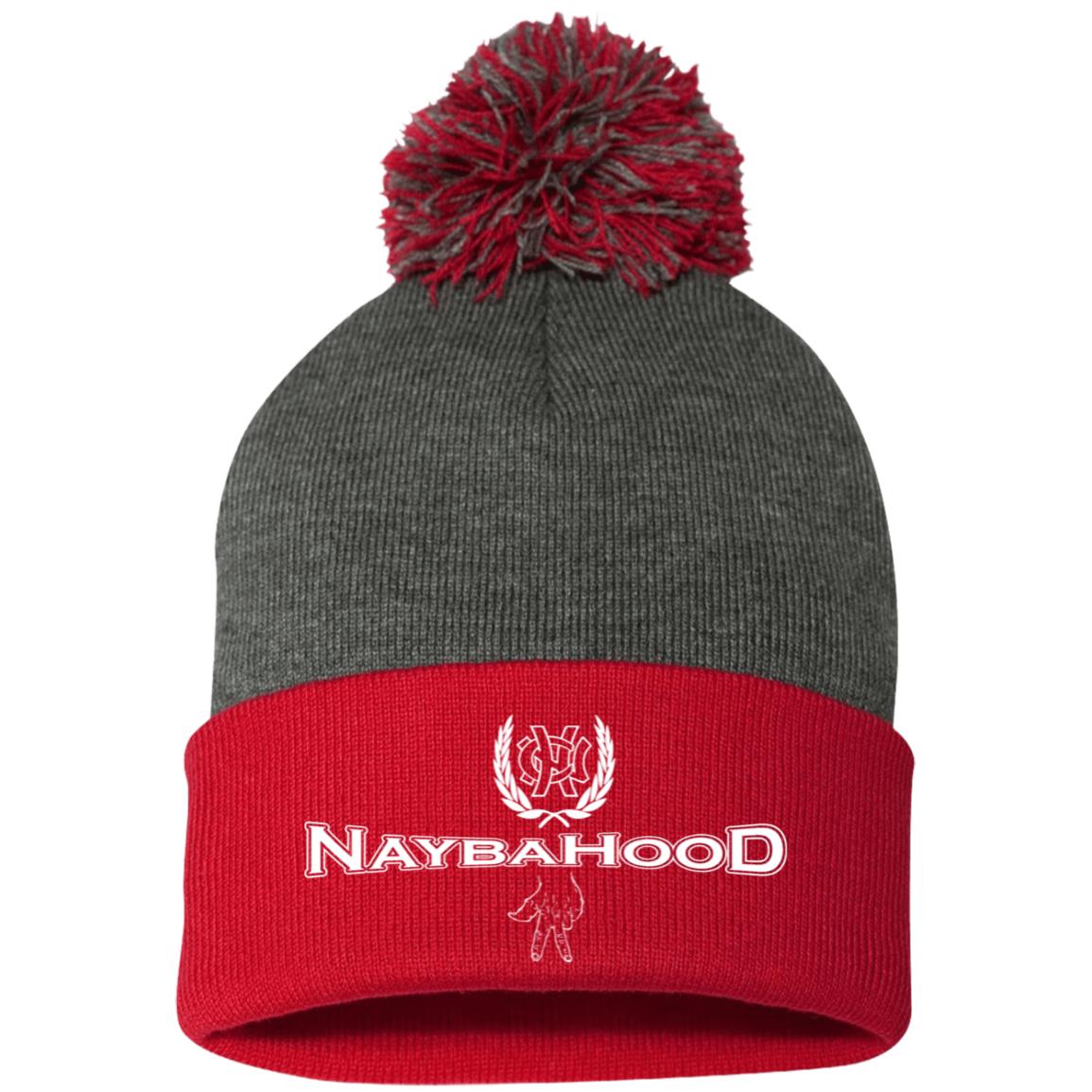NAYBAYH3D Pom Pom Knit Cap
