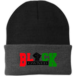 BLACK OWNED RBG Knit Cap