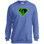 Super Goldie Chouett Youth Crewneck Sweatshirt