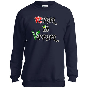 Ital Is Vital  Youth Crewneck Sweatshirt