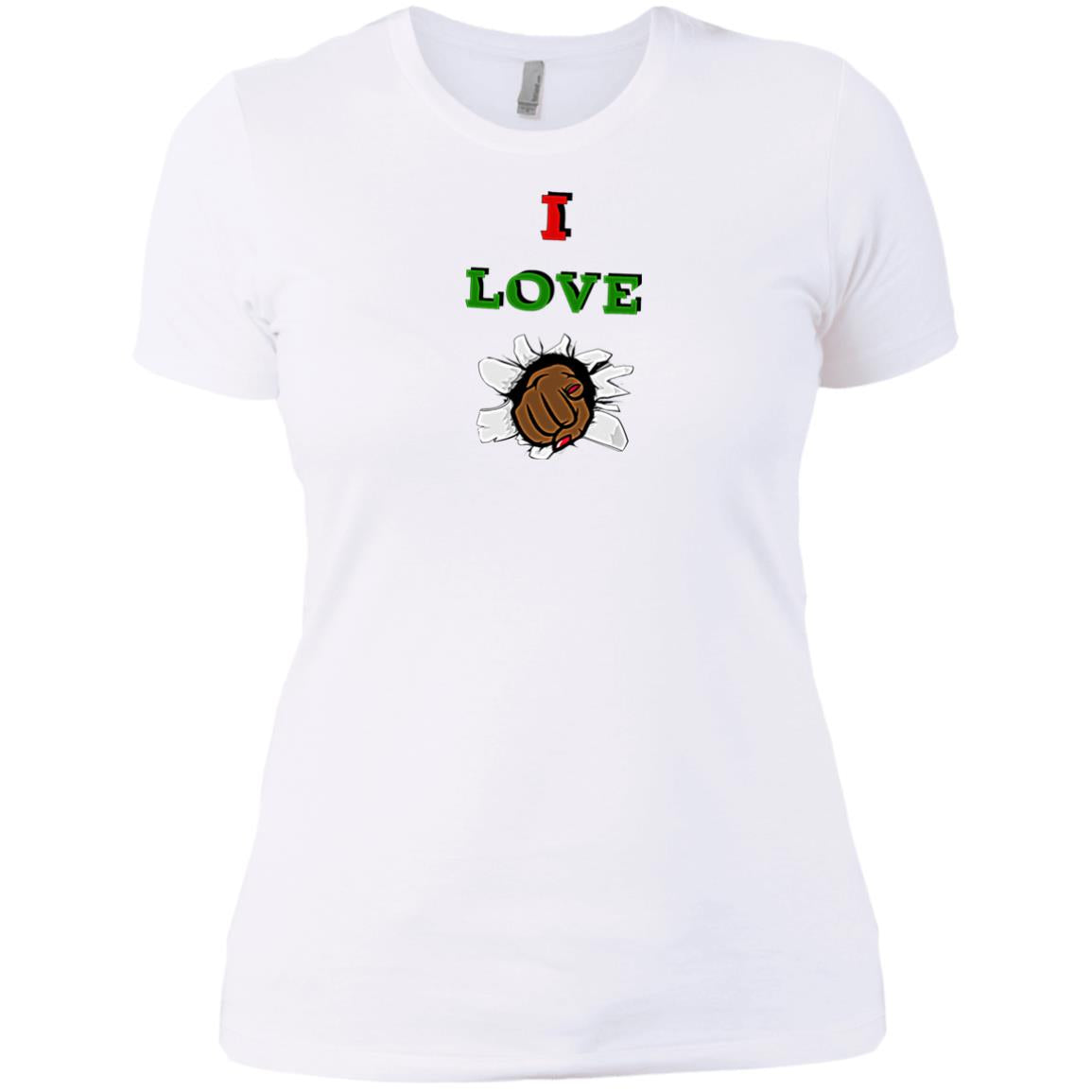 I Love You Ladies' T-Shirt