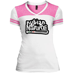 Nubian By Nature Ladies V-Neck T-Shirt