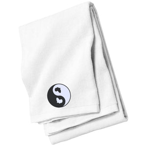 Ying Yang KMT  Beach Towel