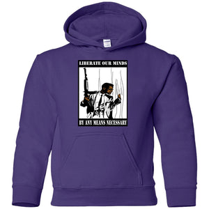 Malcom X Youth Pullover Hoodie