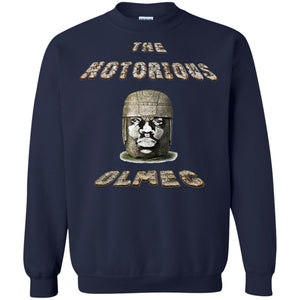 The Notorious Olmec Crewneck  Sweatshirt  8 oz.