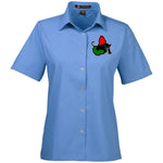Afrika Panther RBG Ladies' Snap Closure Short-Sleeve Shirt