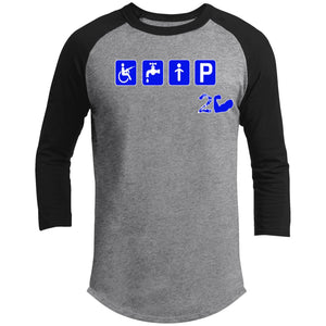CRIP 2 HARD Raglan Sleeve Shirt