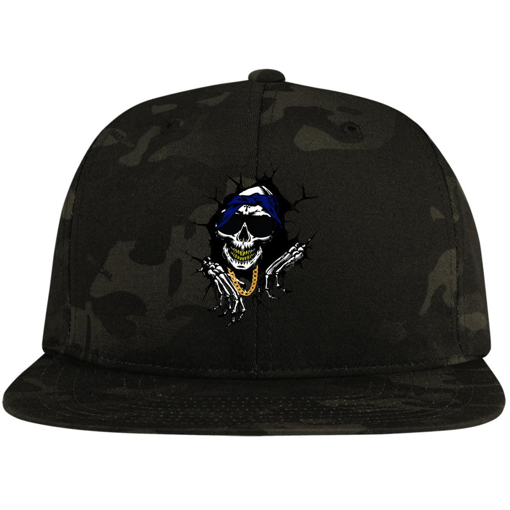 CRIP SKULL Snapback Hat