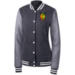 LCC ZS NUBIAN Women's Fleece Letterman Jacket