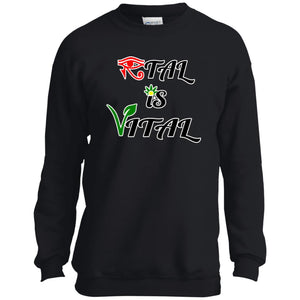 Ital Is Vital  Youth Crewneck Sweatshirt