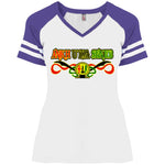 Ankh Udja Seneb shen  Ladies' V-Neck T-Shirt