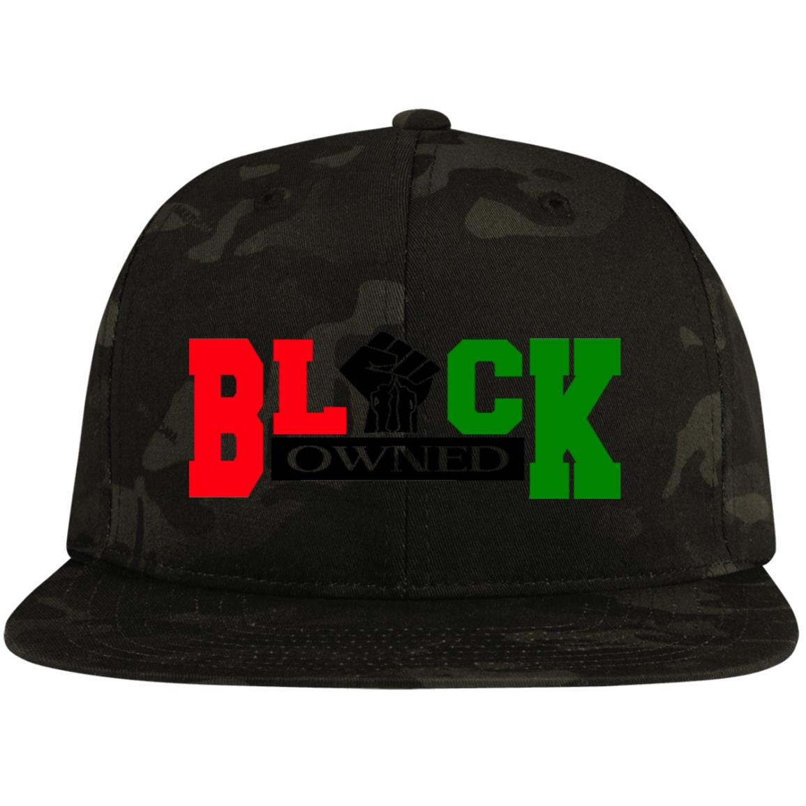 BLACK OWNED RBG Snapback Hat