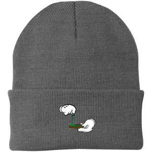 BURN THE OPPS Knit Cap