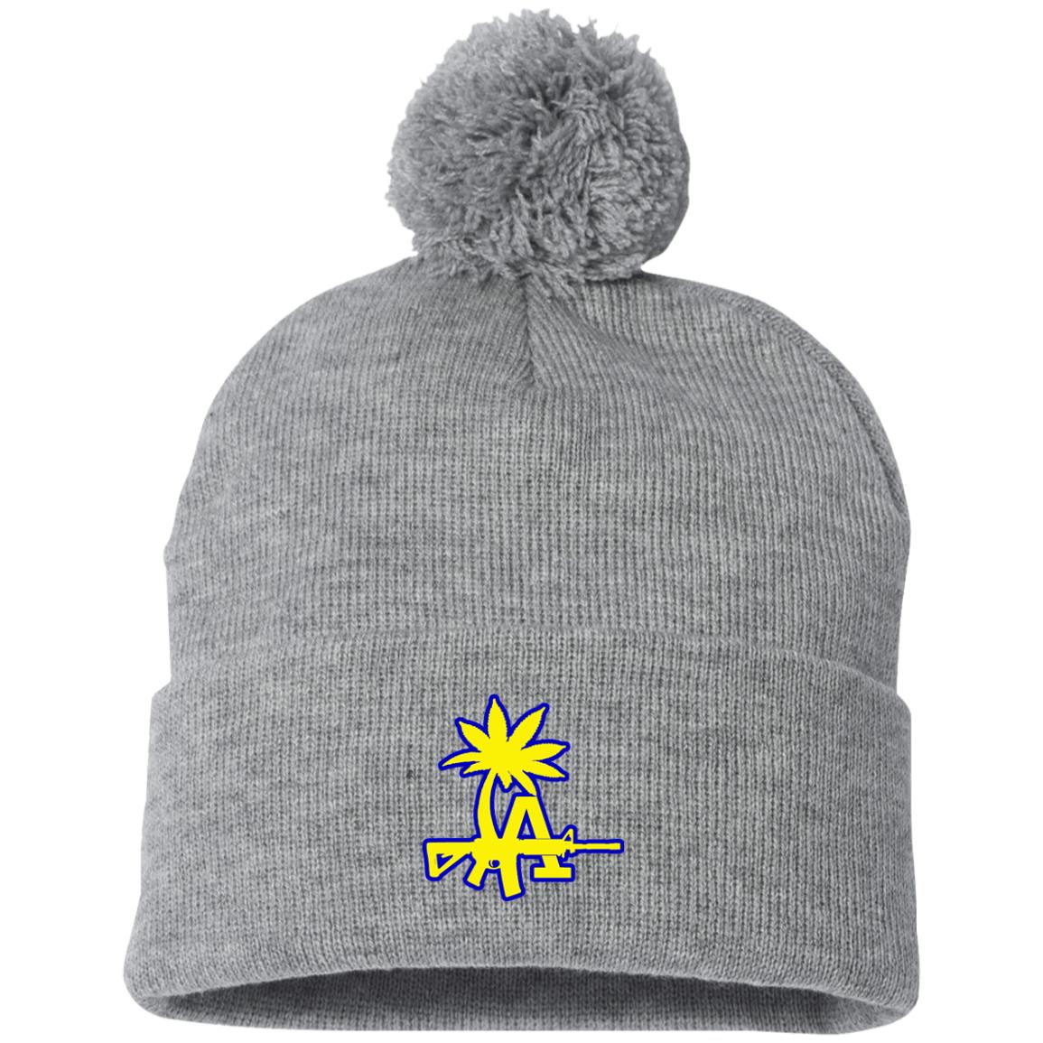LCC L.A Pom Pom Knit Cap