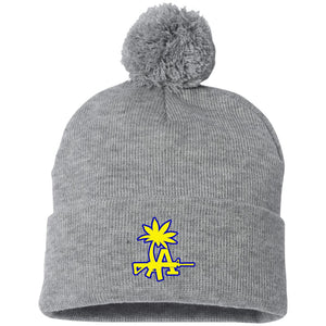 LCC L.A Pom Pom Knit Cap