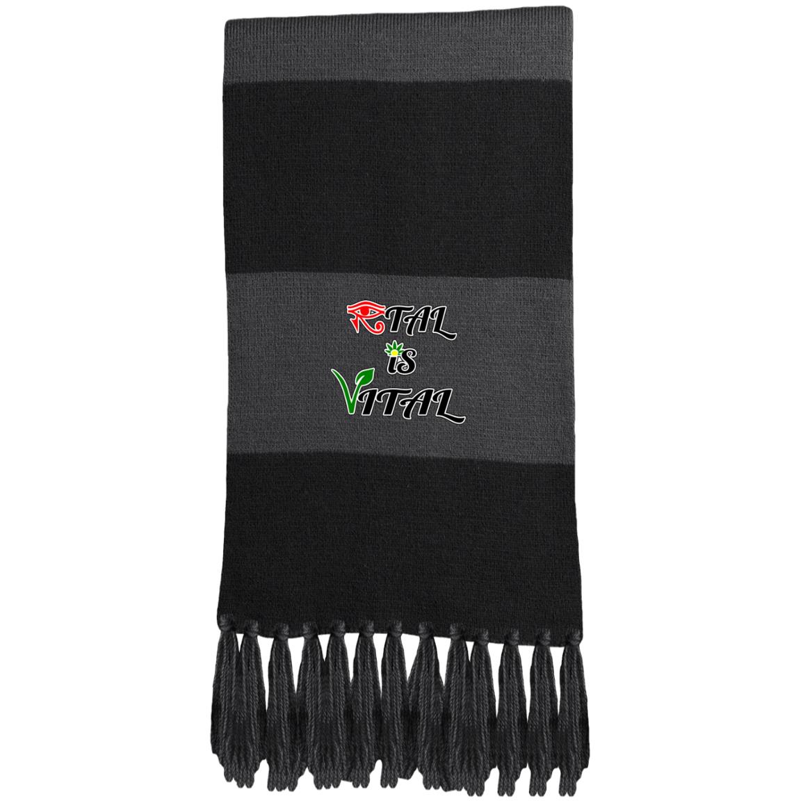 Ital Is Vital EM Fringed Scarf