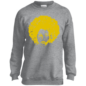 Afro Kween Youth Crewneck Sweatshirt