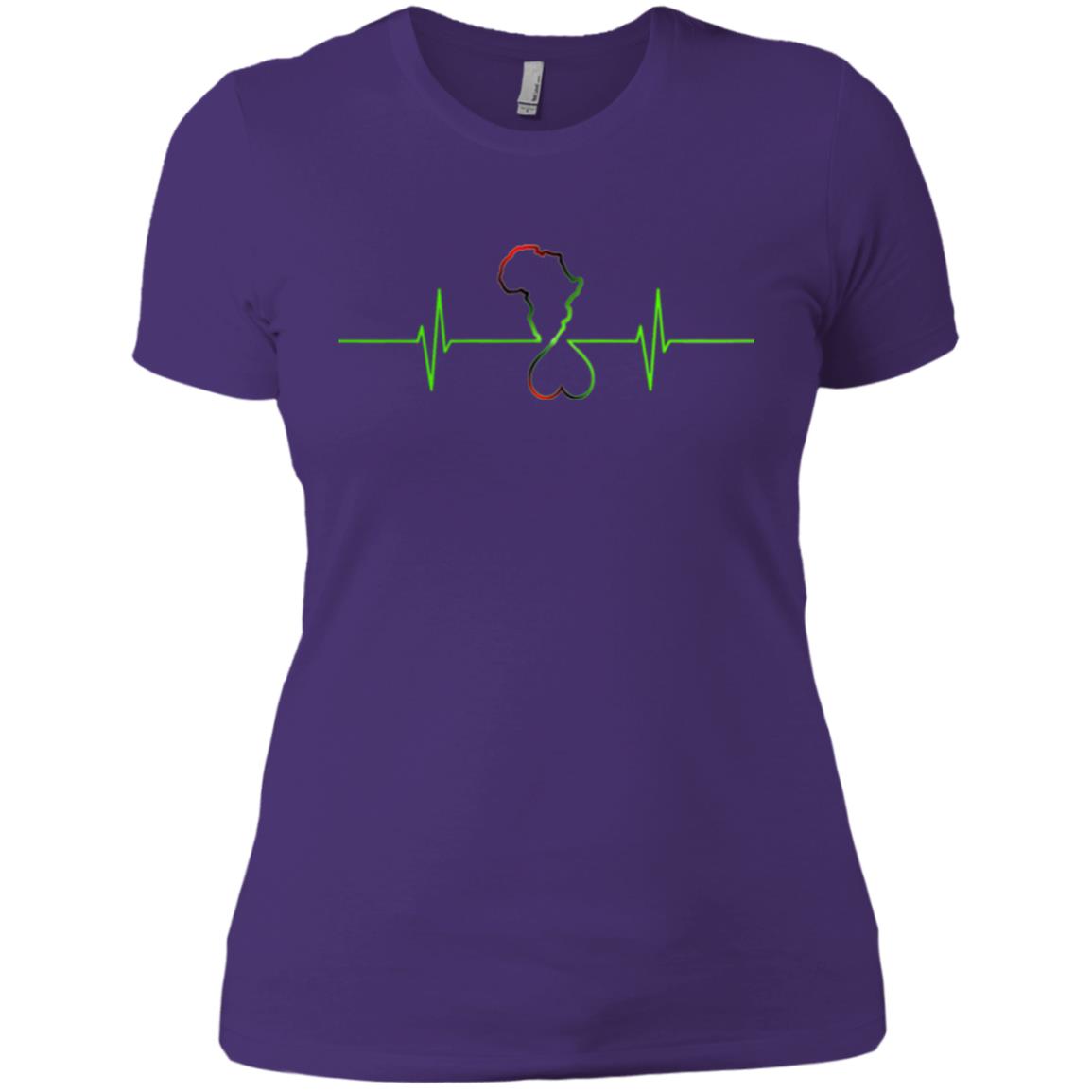 Afrika Hearthbeat Ladies' T-Shirt