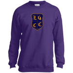 LCC Royal DTG Youth Crewneck Sweatshirt