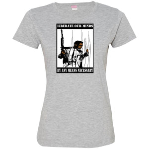 Malcom X Ladies' T-Shirt