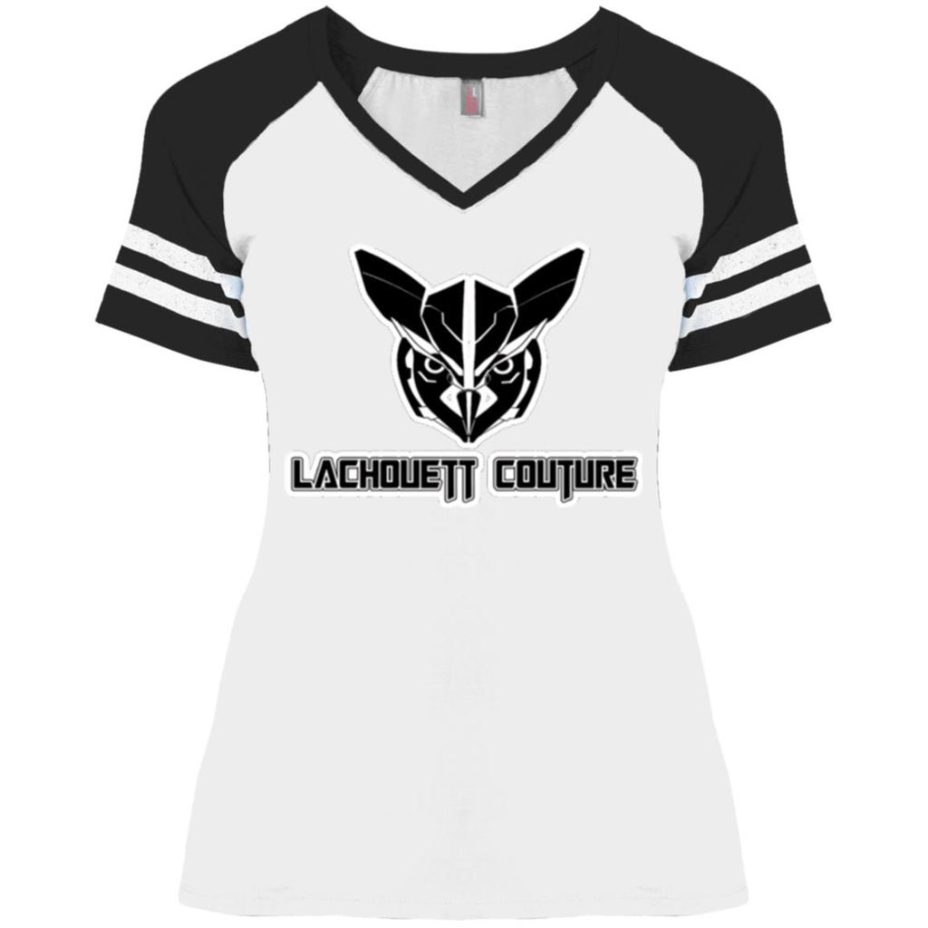 Owl Transformers Ladies' V-Neck T-Shirt