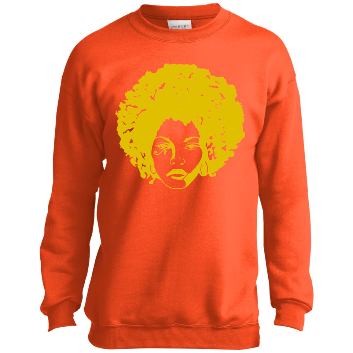 Afro Kween Youth Crewneck Sweatshirt