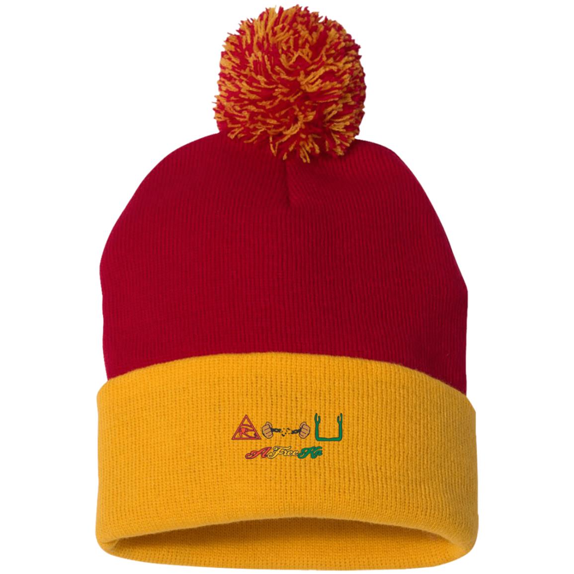 AFREEKA Pom Pom Knit Cap