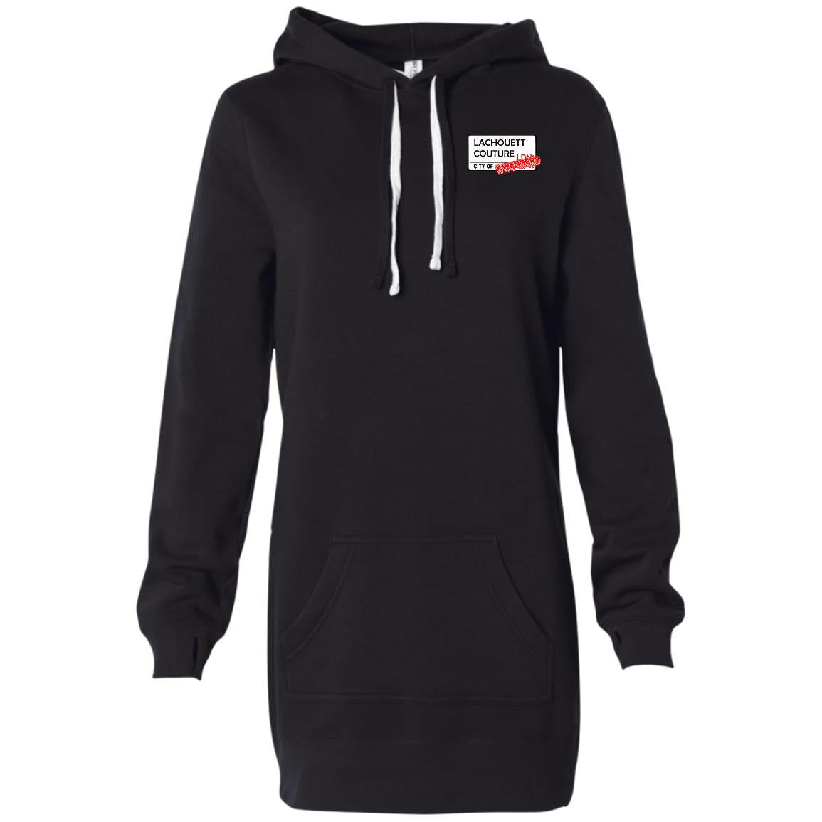 CITY OF KWENGERS Hooded Pullover Dress