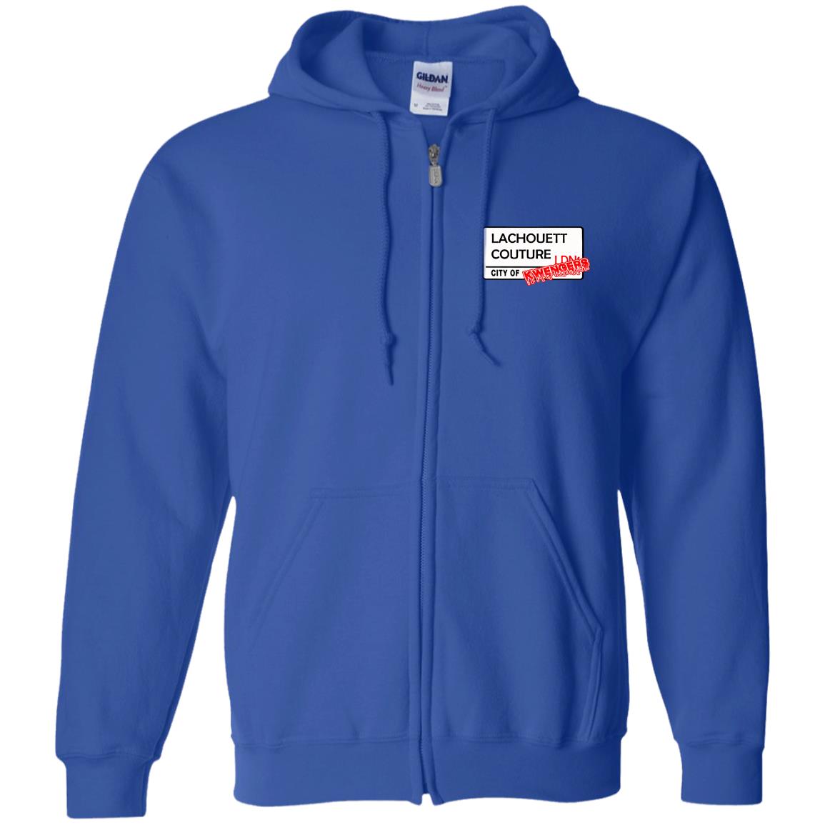 CITY OF KWENGERS Zip Up Hooded Sweatshirt