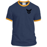 Owl Face Transformers Ringer Tee