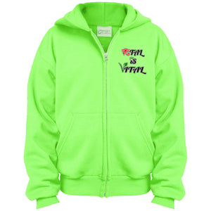 Ital Is Vital EM Youth Full Zip Hoodie