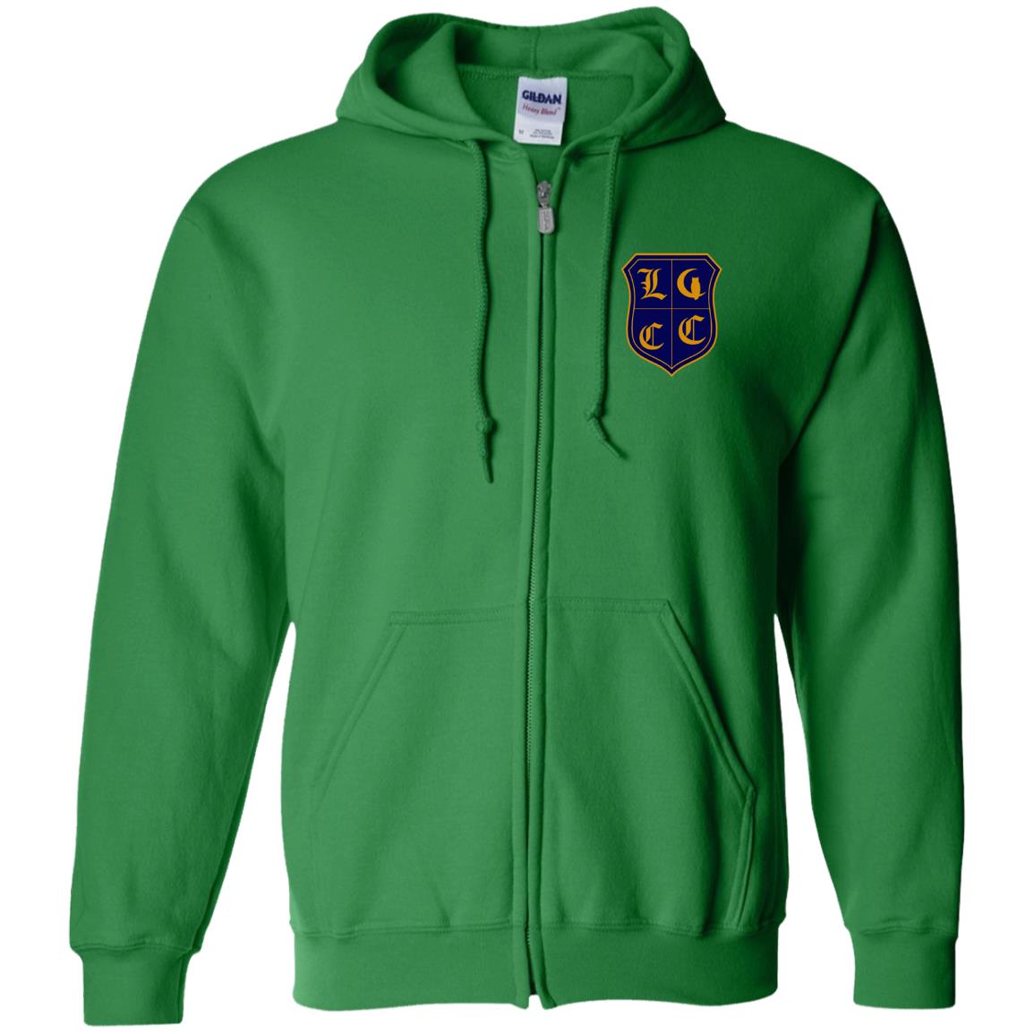 LCC Royal Zip Up Hooded Sweatshirt