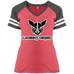 Owl Transformers Ladies' V-Neck T-Shirt