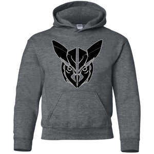 Owl Face Transformers Kids Pullover Hoodie