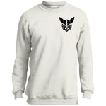 Owl Face Transformers Youth Crewneck Sweatshirt