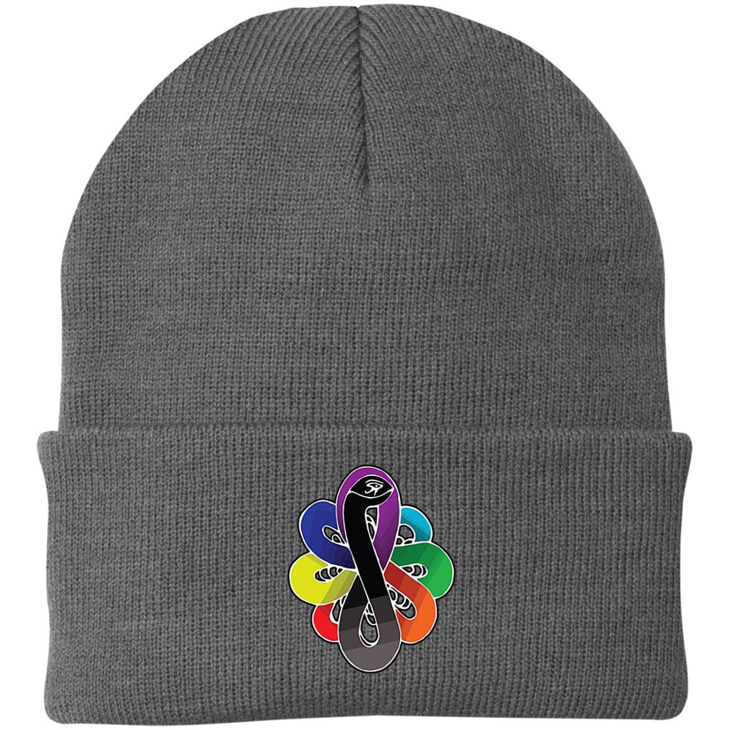 Chackra Snake of creation Knit Cap