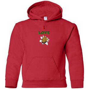 I Love You Youth Boys Pullover Hoodie