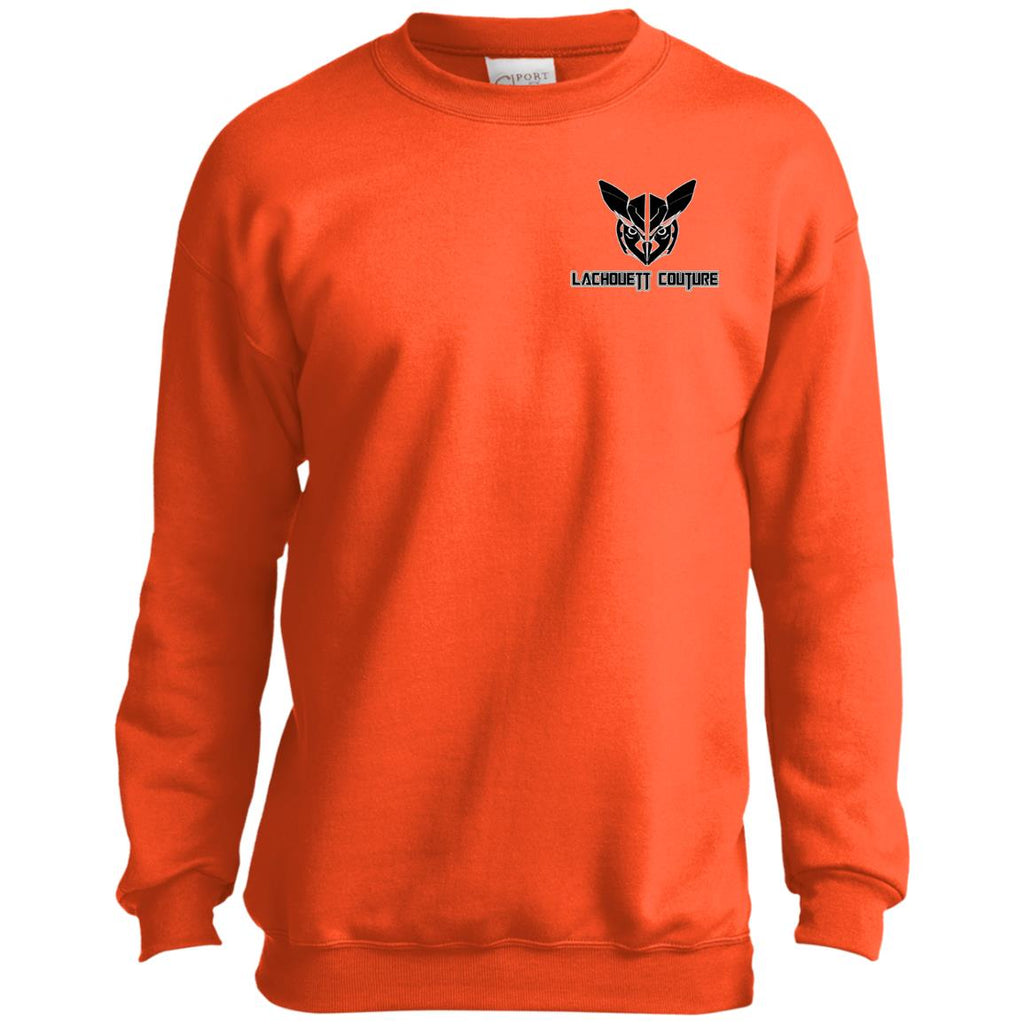 Owl Transformers Youth Crewneck Sweatshirt