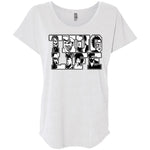 Thug Life Icon Ladies' Triblend Sleeves