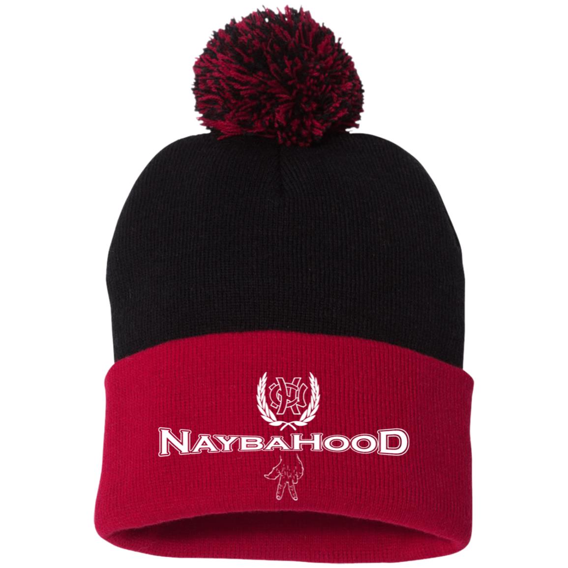 NAYBAYH3D Pom Pom Knit Cap