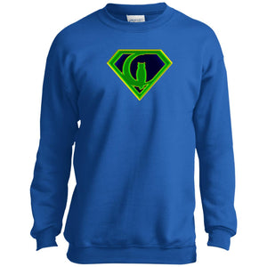 Super Goldie Chouett Youth Crewneck Sweatshirt