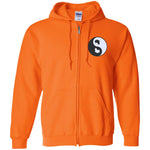 Ying Yang KMT Zip Up Hooded Sweatshirt