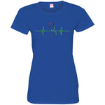 Afrika Hearthbeat Ladies' Jersey T-Shirt