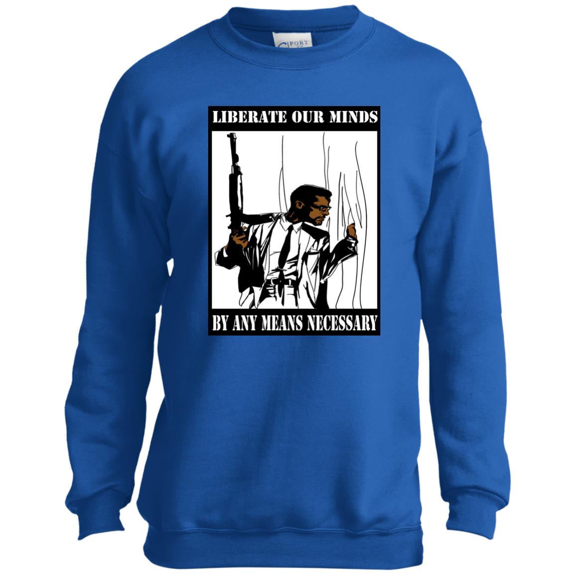 Malcom X Youth Crewneck Sweatshirt