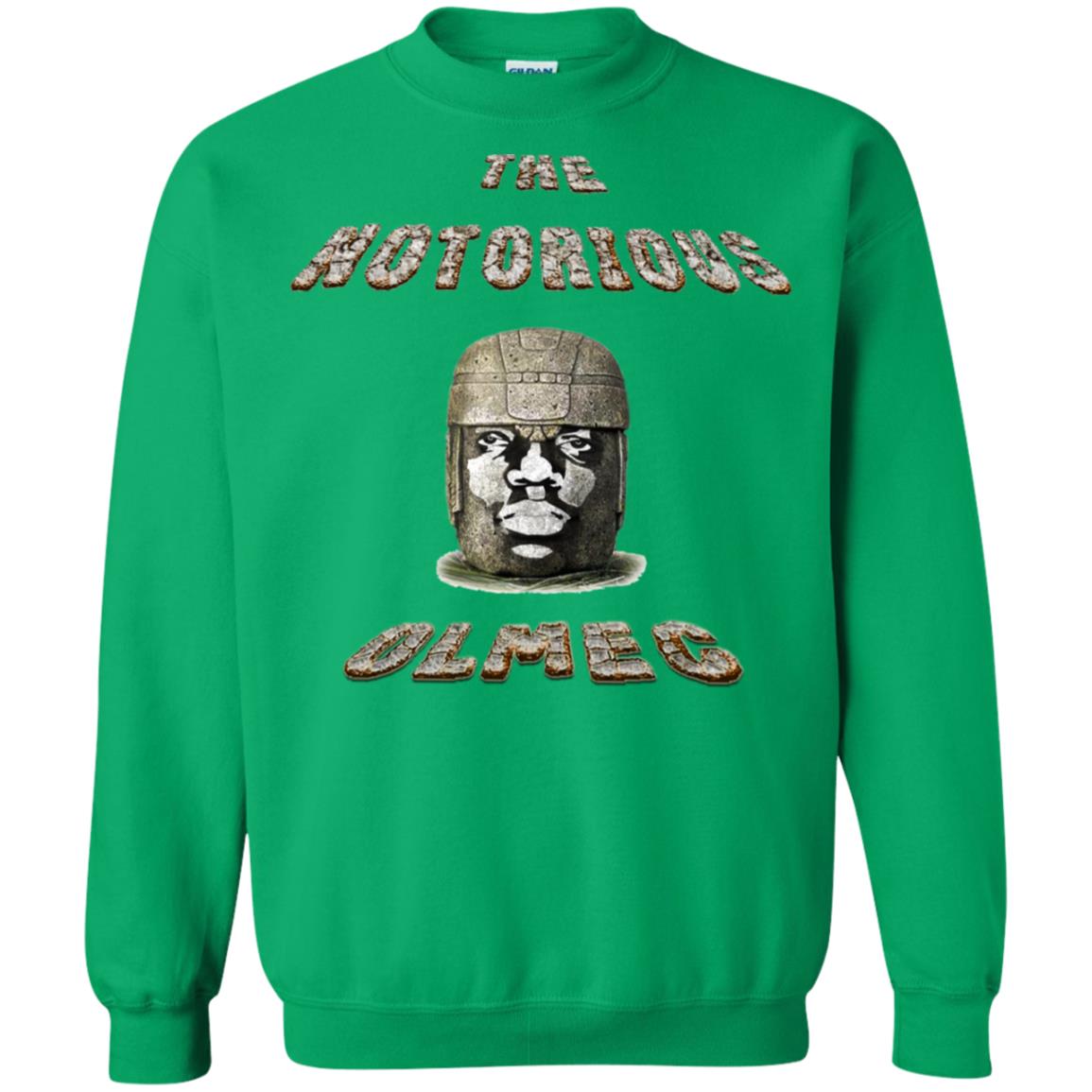 The Notorious Olmec Crewneck  Sweatshirt  8 oz.