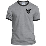 Owl Face Transformers Ringer Tee