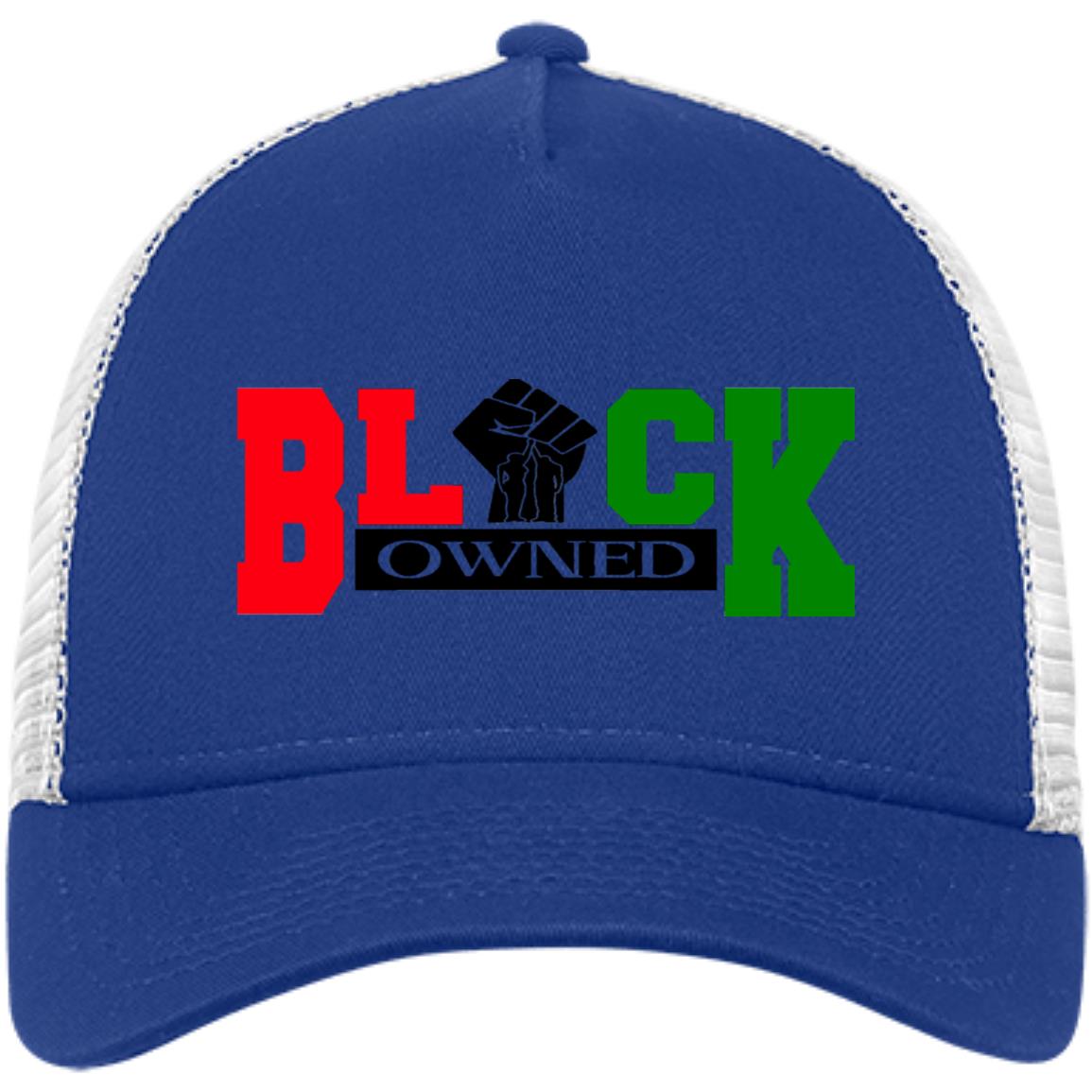 BLACK OWNED RBG Snapback Trucker Cap